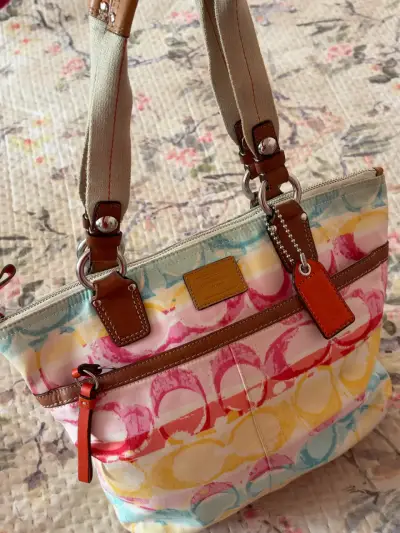 Bolso Coach Hampton Watercolor - miniatura 2
