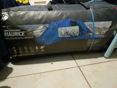 Carpa para 8 personas Maurice azul - miniatura 1