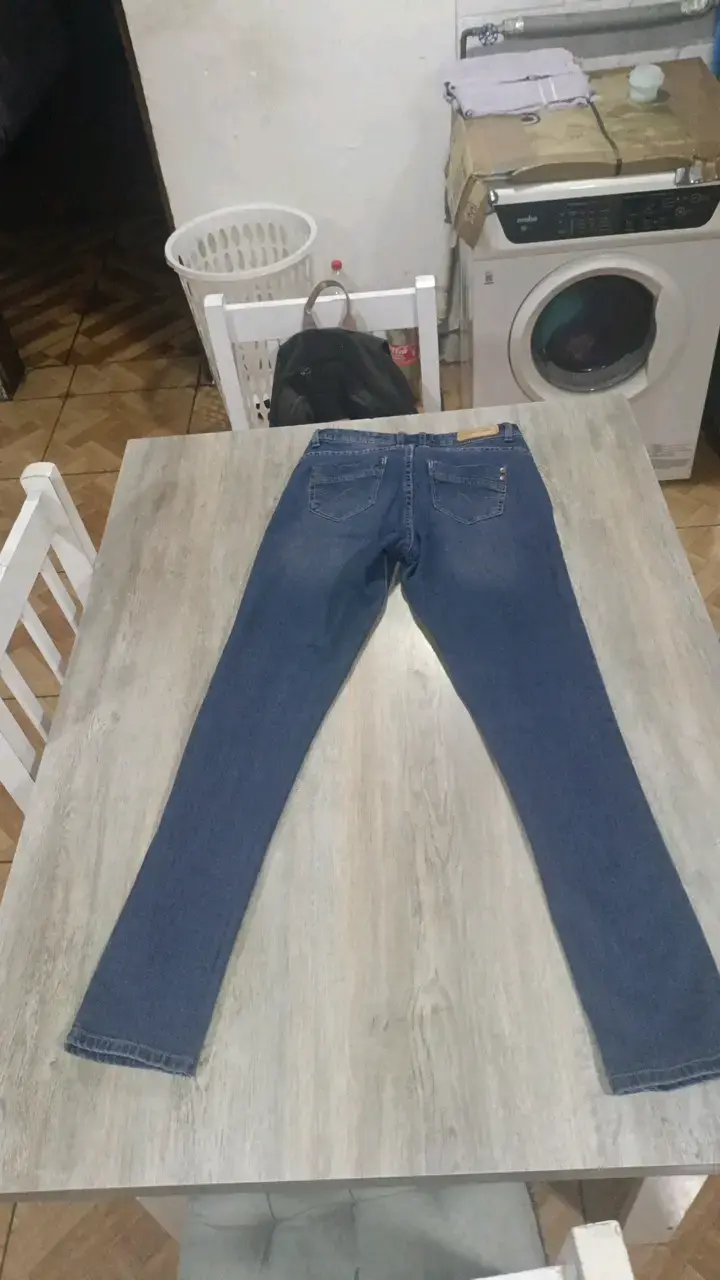 Jeans azul clásico para mujer - 2