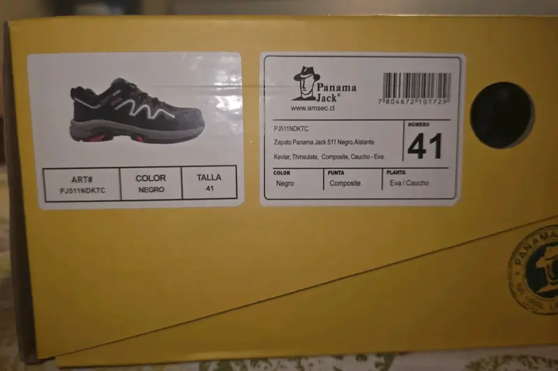 Zapatos de seguridad Panama Jack 511 negros - 4