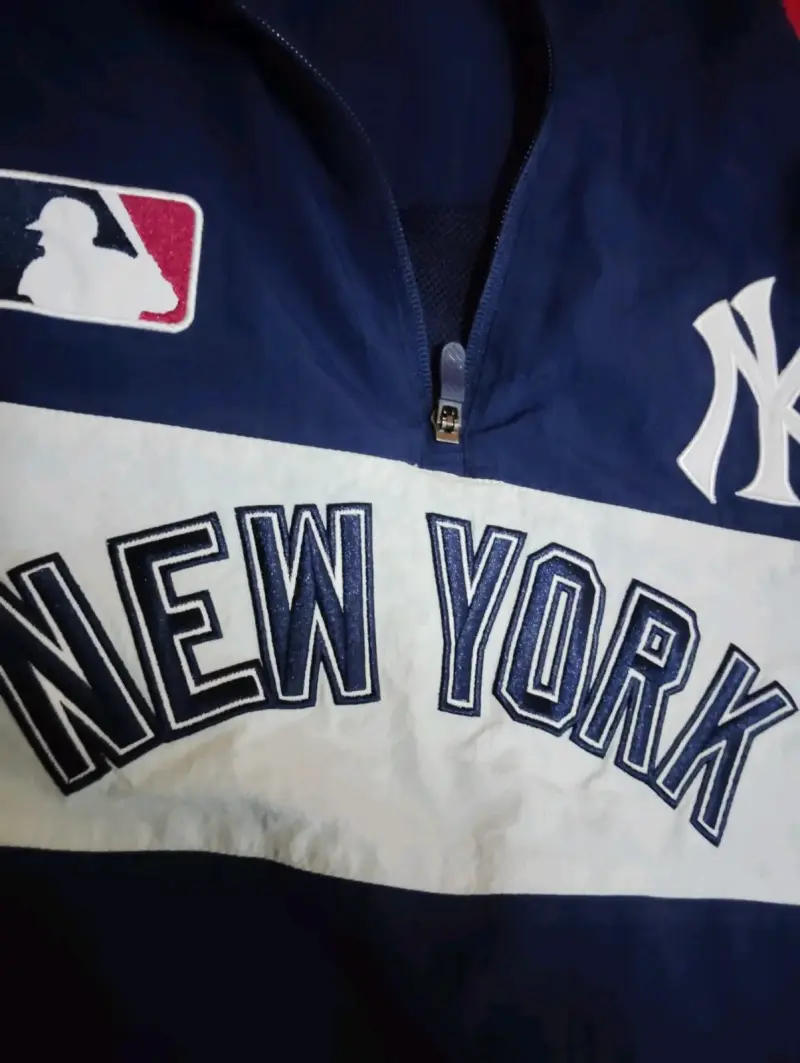 Chaqueta New York Yankees azul con cierre - 2