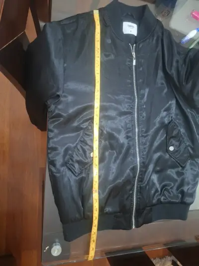 Chaqueta bomber negra - miniatura 3