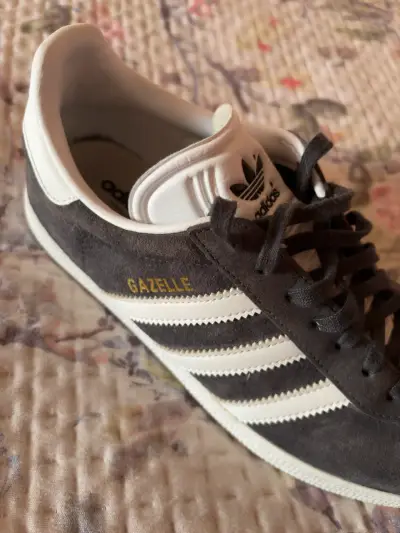 Zapatillas Adidas Gazelle grises - miniatura 5