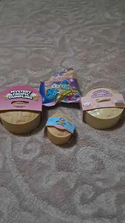 Set de juguetes Squishy Dumplings para niños - miniatura 1