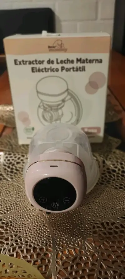Extractor de Leche Materna Eléctrico Portátil Bear Mommy - miniatura 2
