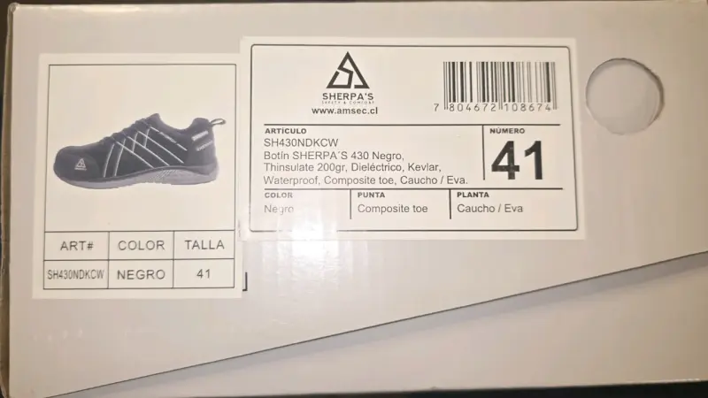 Botines de seguridad Sherpa's N41 - 2