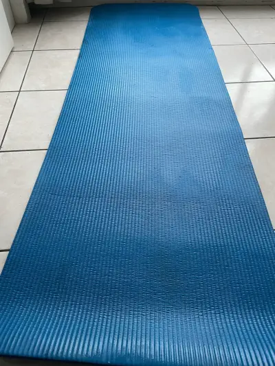 Mat de Yoga Azul con Bolsa de Transporte - miniatura 3