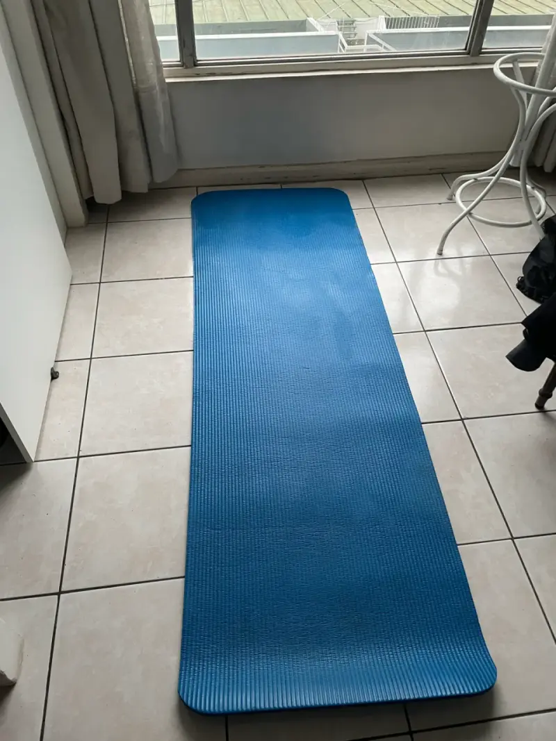 Mat de Yoga Azul con Bolsa de Transporte - 5