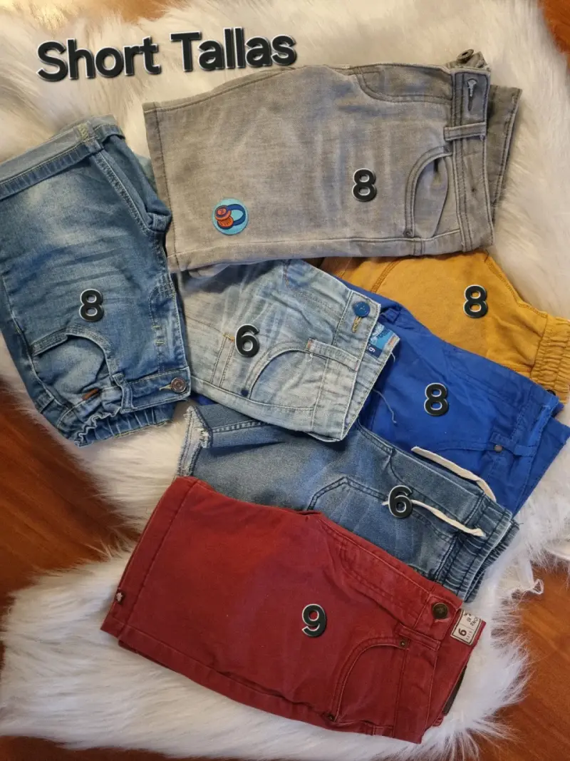 Camisas de jeans para niños talla 8 - 3