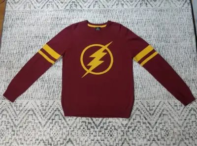 Suéter de The Flash (DC Comics), talla XL. - miniatura 1