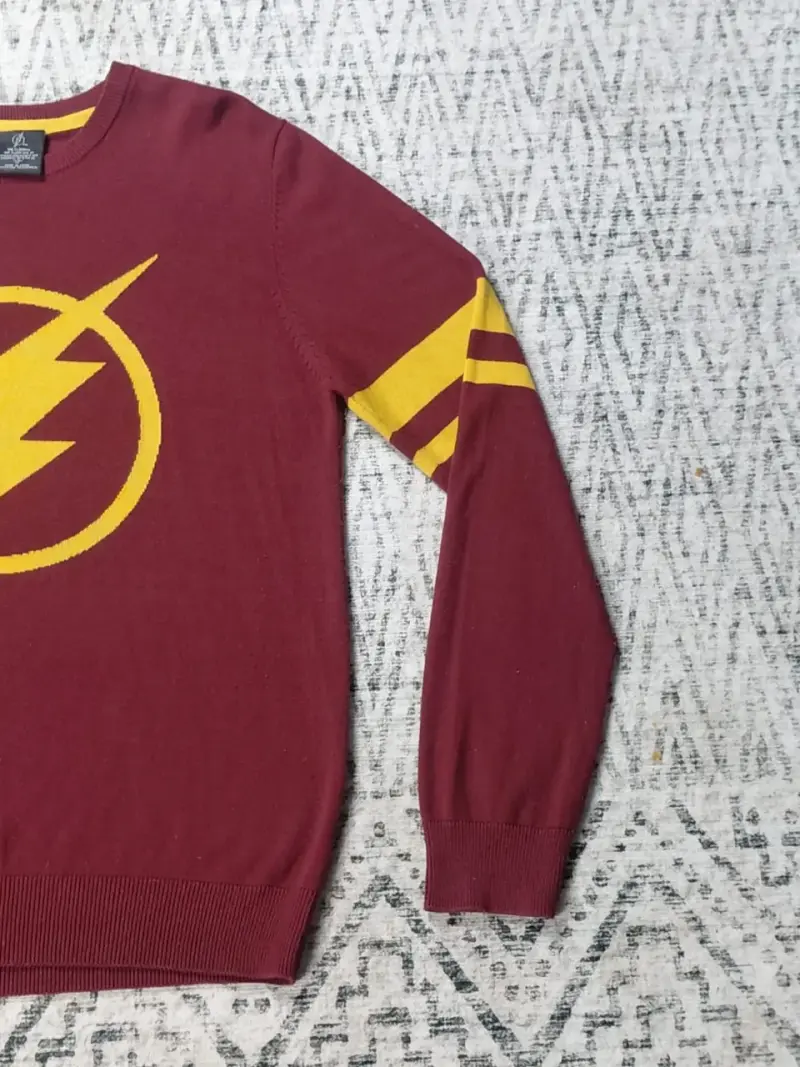 Suéter de The Flash (DC Comics), talla XL. - 4