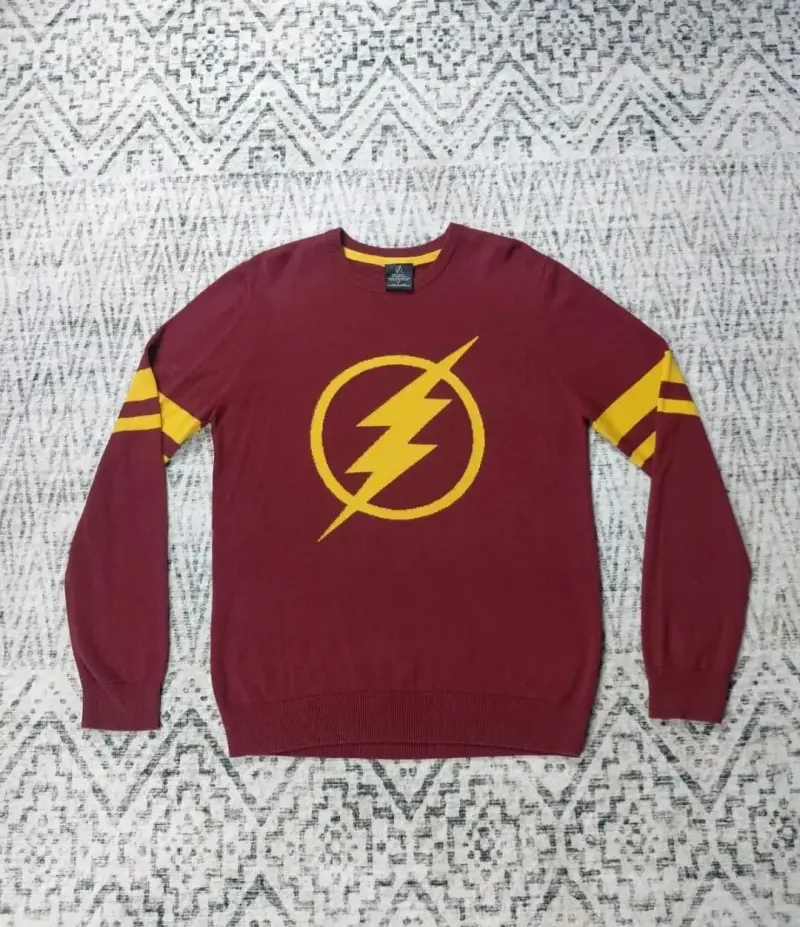 Suéter de The Flash (DC Comics), talla XL. - 6