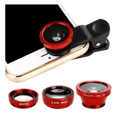 Lentes externo 3 en 1 para Celulares - miniatura 1