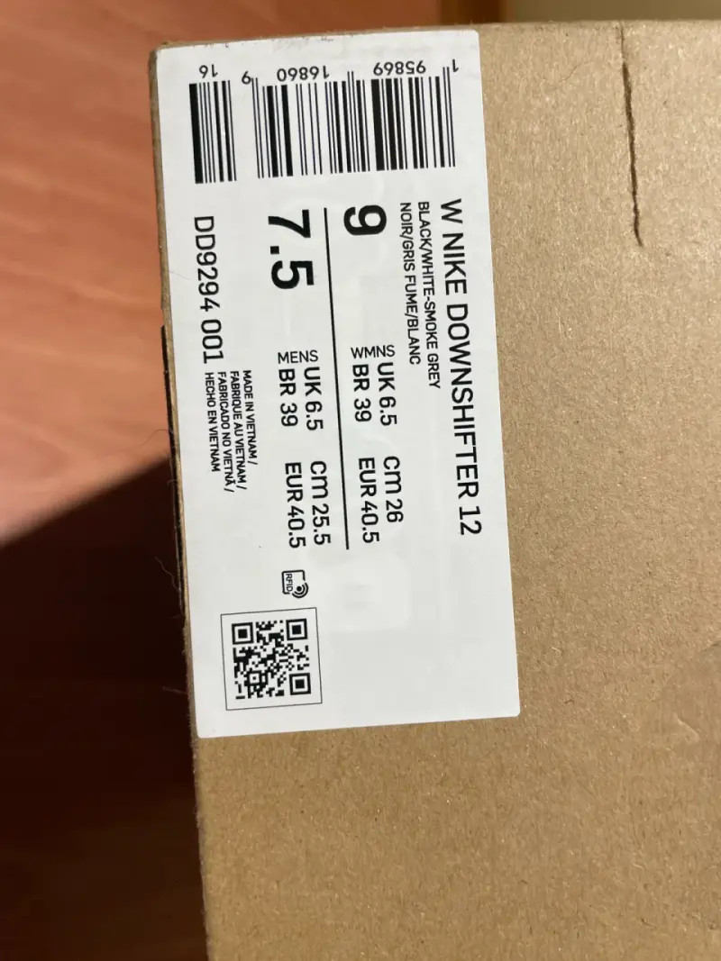 Zapatillas Nike Downshifter 12 Negras Hombre - 4