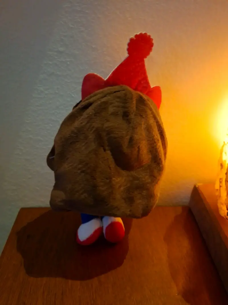 Peluche de gabby con gorro de fiesta - 3