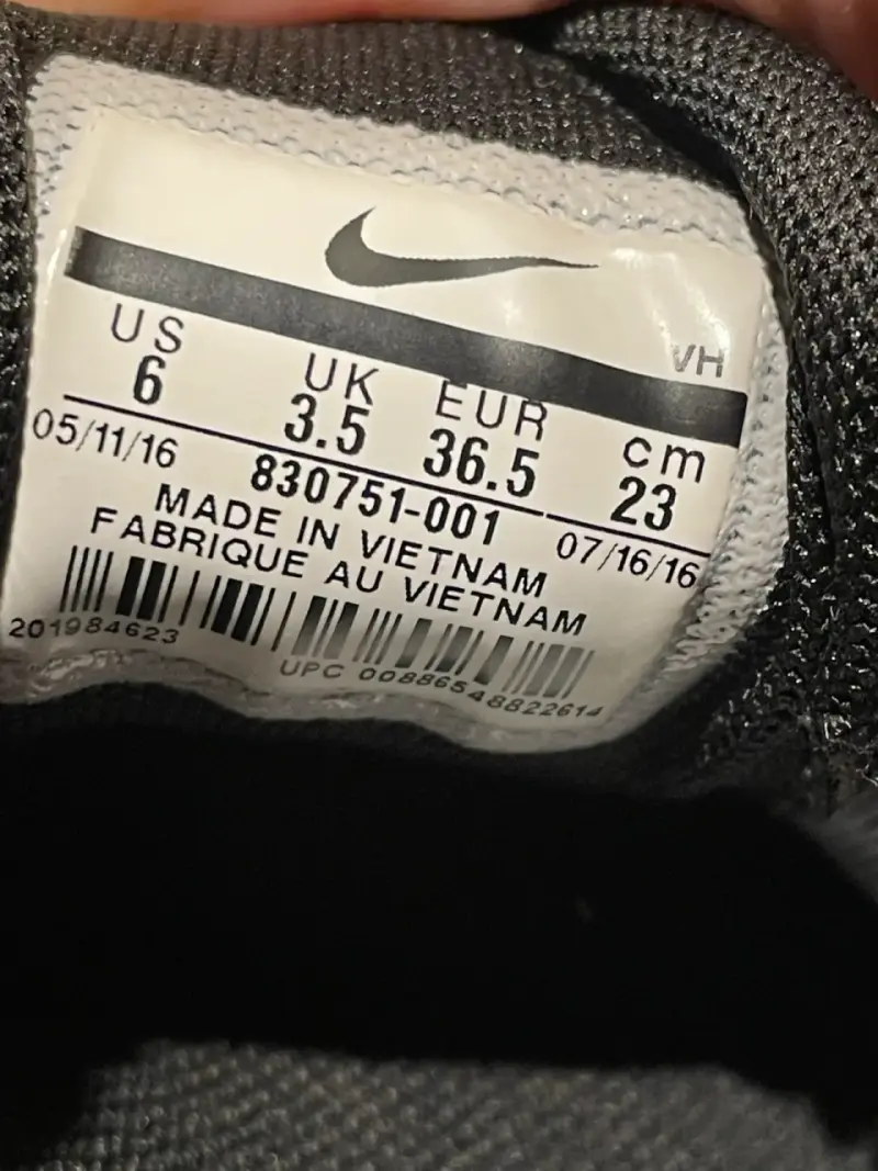 Zapatillas deportivas negras Nike Flex - 5