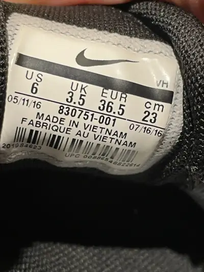 Zapatillas deportivas negras Nike Flex - miniatura 5