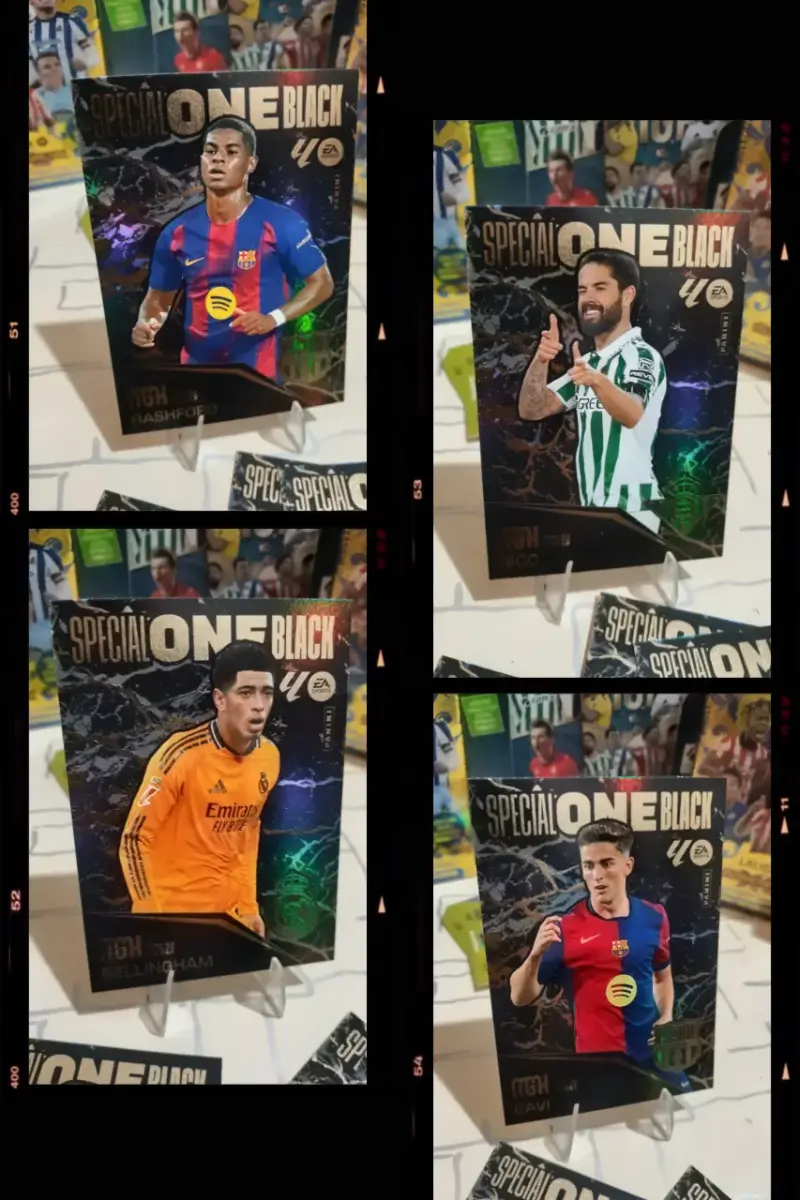 Rashford,Isco, Bellingham Panini Special One Black - 1