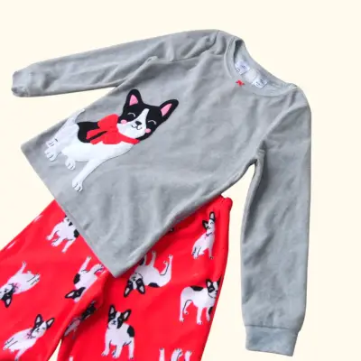 Pijama niño/a  con diseño de perro - miniatura 1