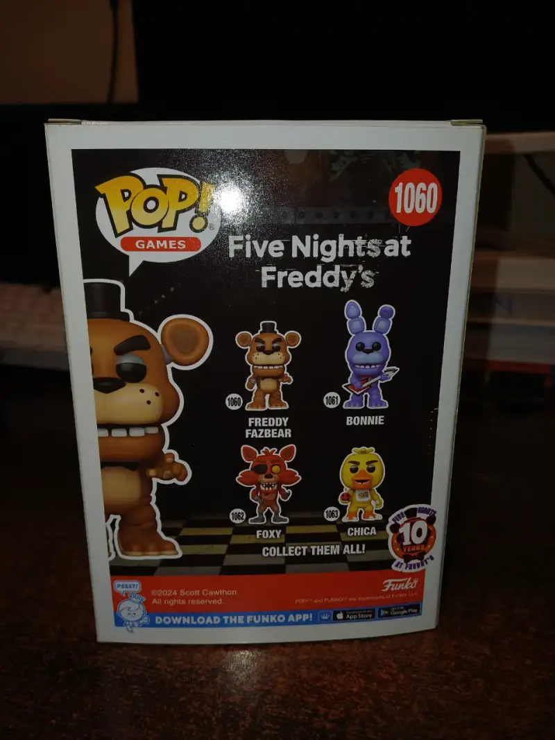 Figura Funko Pop Freddy Fazbear FNAF - 3