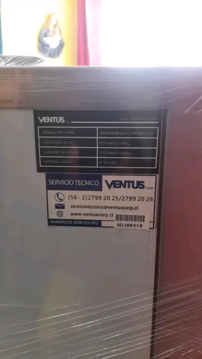 Máquina de Helados Soft Ventus VSP-25PF10 - miniatura 5