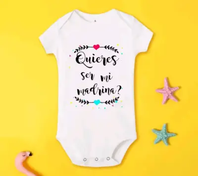 Bodies de bebé con mensajes personalizados - miniatura 2