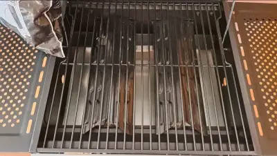 Parrilla a gas Mr. Beef con termómetro - miniatura 4