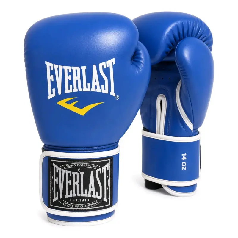 Guantes de Boxeo Everlast Azules 14oz - 1