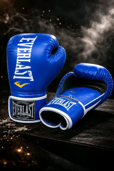 Guantes de Boxeo Everlast Azules 14oz - miniatura 2