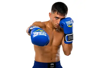 Guantes de Boxeo Everlast Azules 14oz - miniatura 3