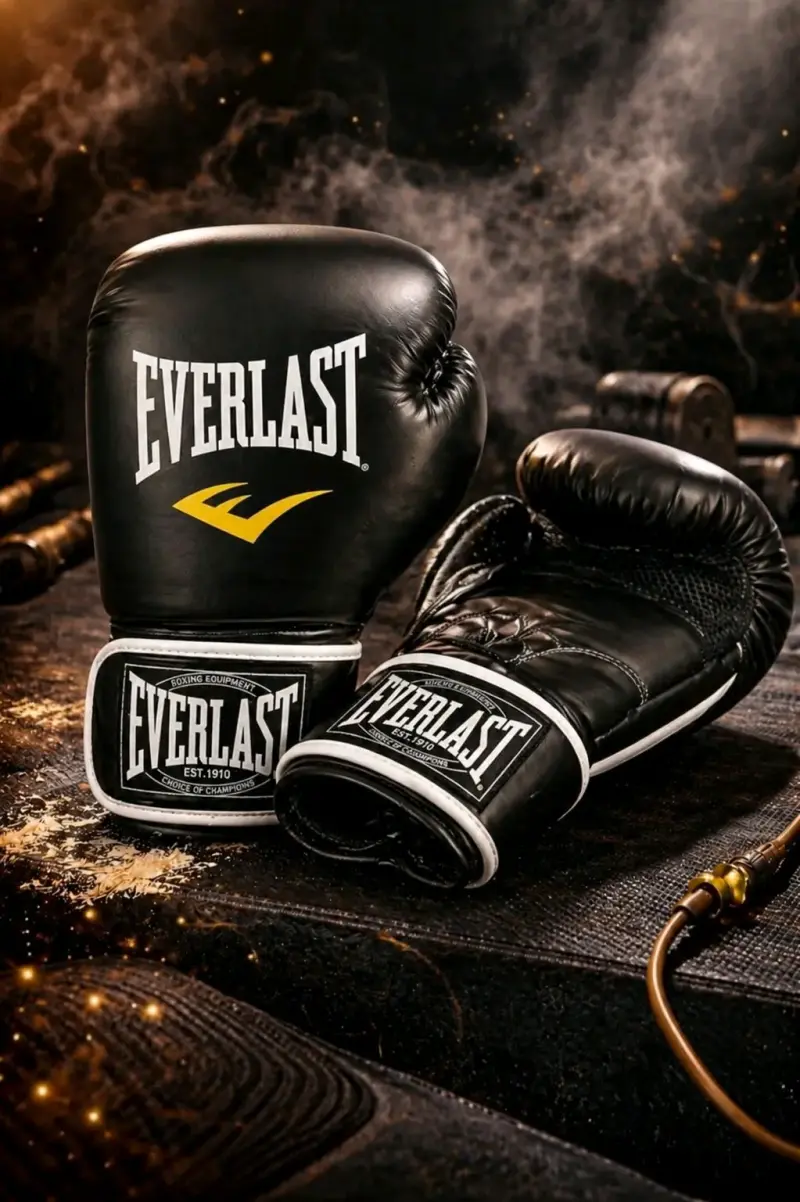 Guantes de Boxeo Everlast Negros 14oz - 2