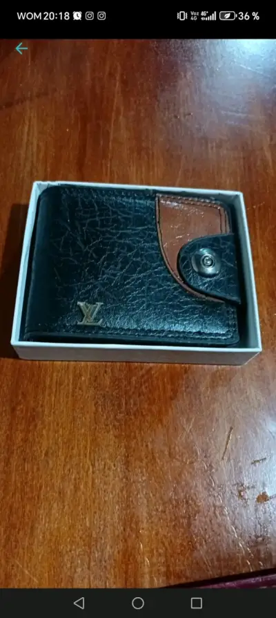 Billetera de cuero Michael Kors marrón - miniatura 3