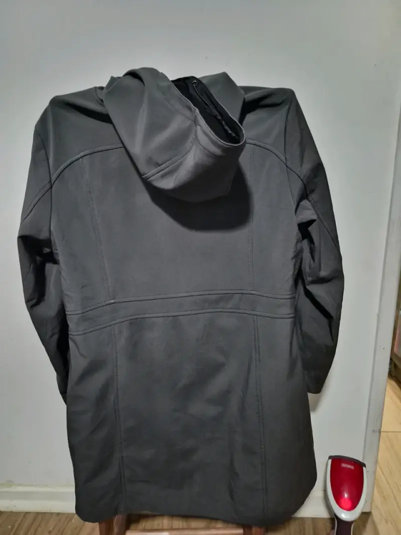 Abrigo Gris con capucha Champion para hombre - 1