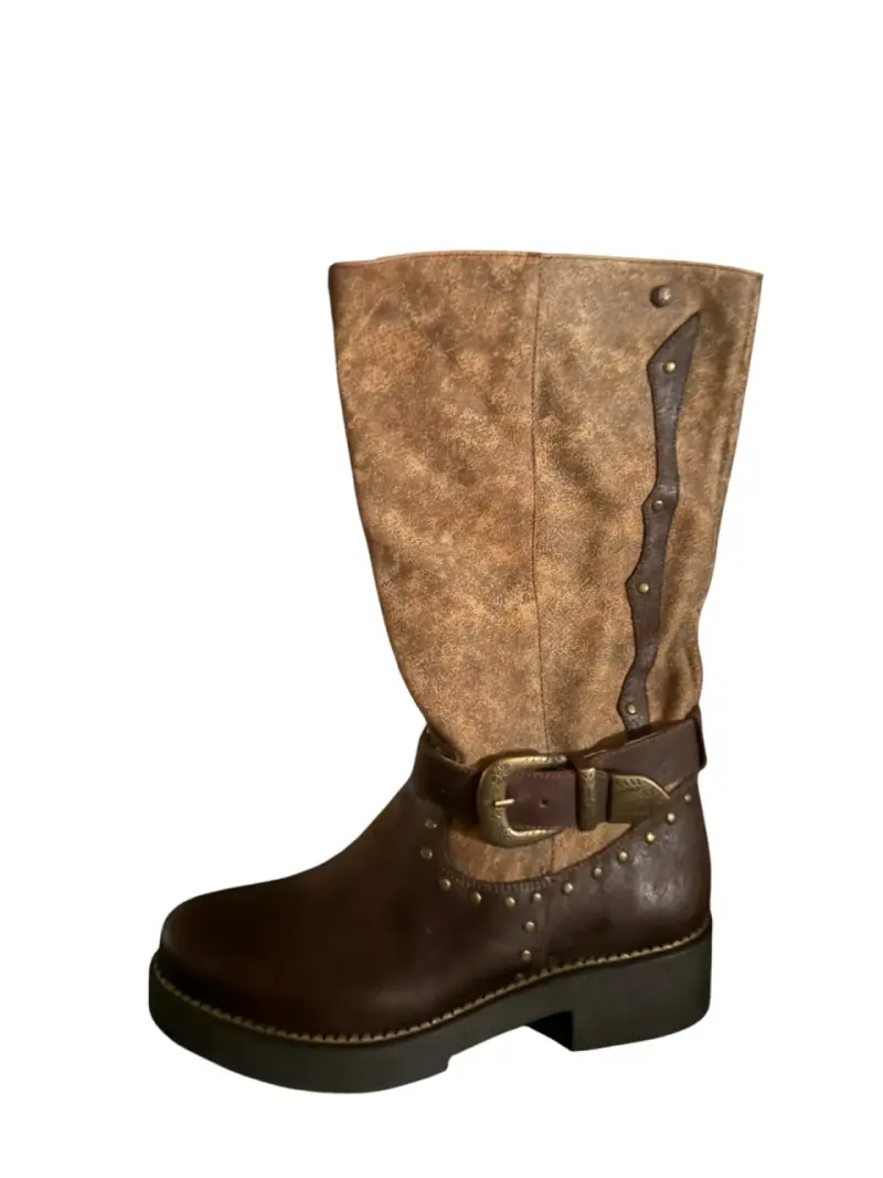 Botas de cuero Pollini nuevas - 1