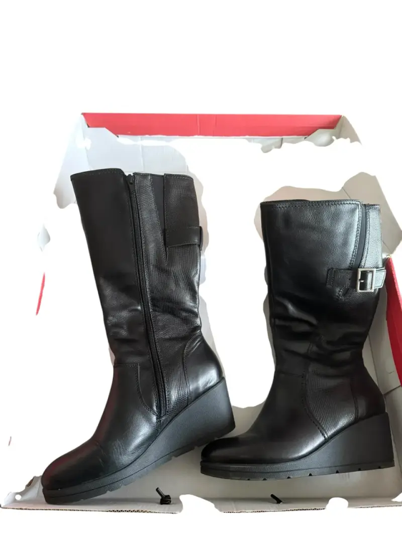 Botas negras de cuero Bruno Rossi - 2