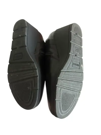 Botas negras de cuero Bruno Rossi - miniatura 3