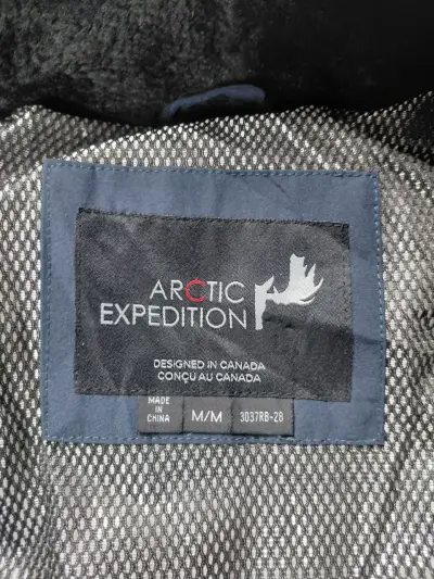 Parka Arctic Expedition Hombre Talla M Azul Excele - miniatura 2
