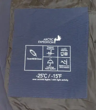 Parka Arctic Expedition Hombre Talla M Azul Excele - miniatura 4