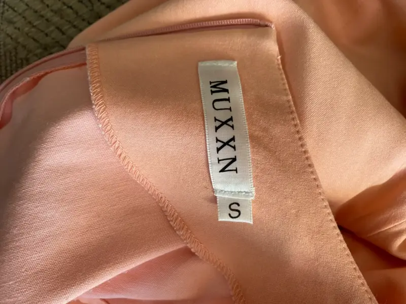 Vestido para mujer Muxxn color damasco - 3