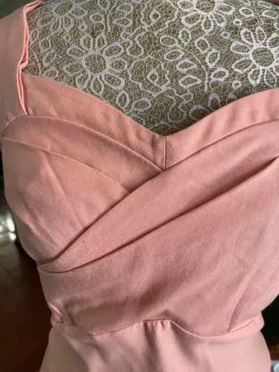 Vestido  para mujer Muxxn color damasco - miniatura 4