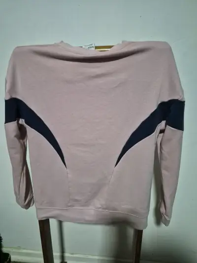 Polerón Nike AIP rosa para mujer - miniatura 2