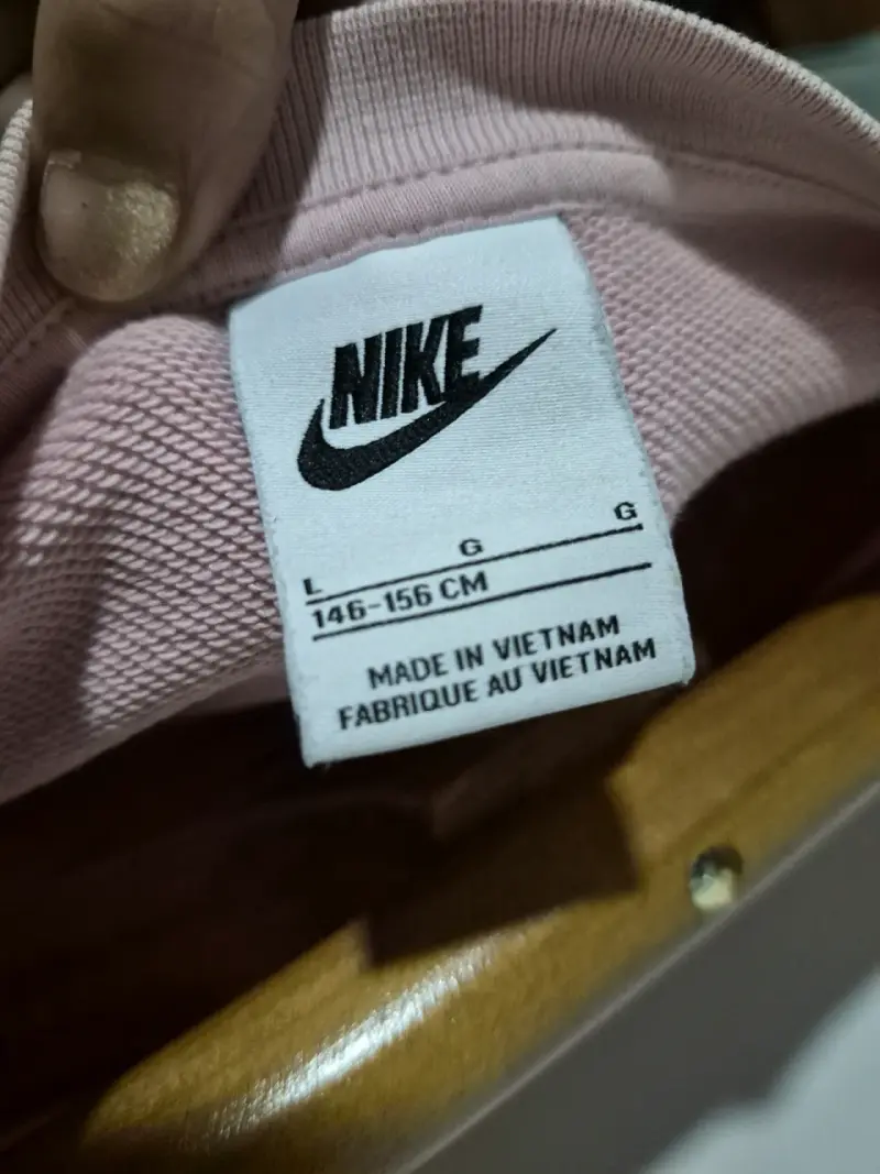 Polerón Nike AIP rosa para mujer - 3