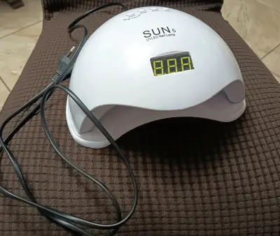 Lámpara UV LED para uñas SUN 5 con temporizador - miniatura 1