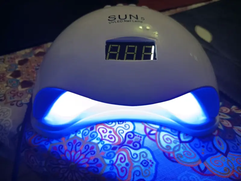 Lámpara UV LED para uñas SUN 5 con temporizador - 2
