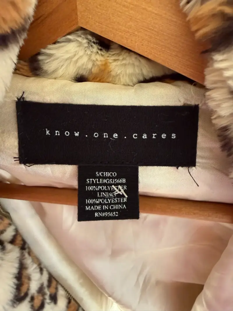 Chaqueta Estampado Animal Print - 1