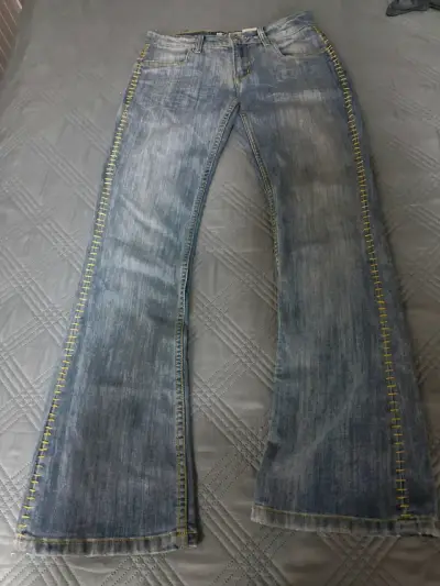 Jeans de mujer con diseño atras, talla 37 - miniatura 5