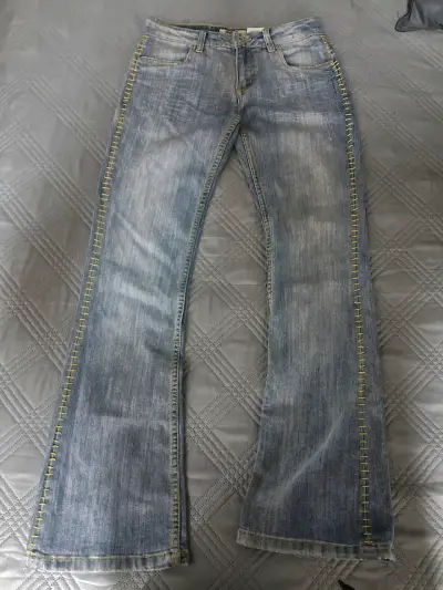 Jeans de mujer con diseño atras, talla 37 - miniatura 6