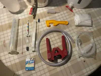 Kit completo de cervecería casera 20L — sin uso - miniatura 2