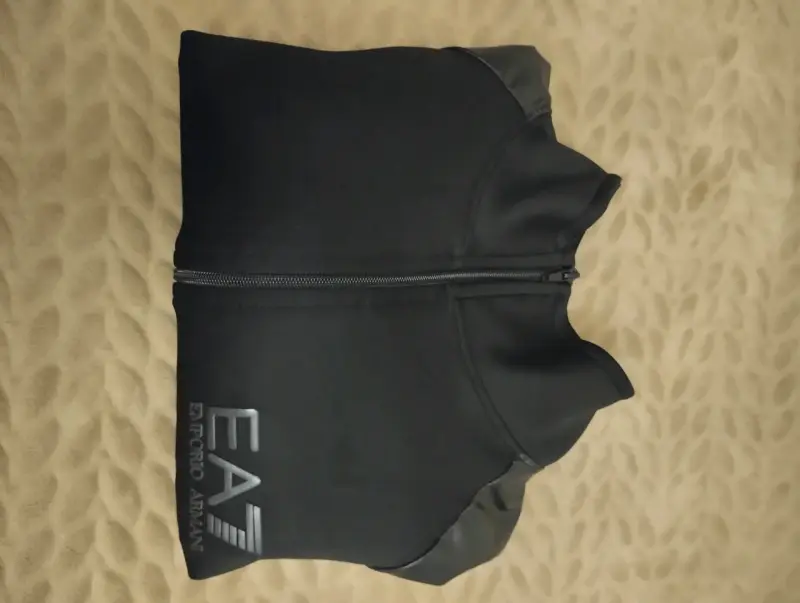 Chaqueta Negra EA7 Emporio Armani Hombre - 3