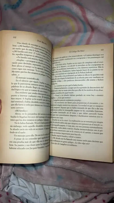 Libro El Código Da Vinci de Dan Brown - miniatura 4